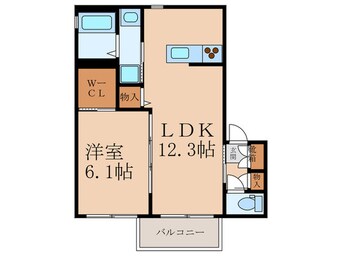 間取図 メゾン　サンジェルＣ棟