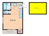 フルーヴＨＩＲＡＯ 1Rの間取り