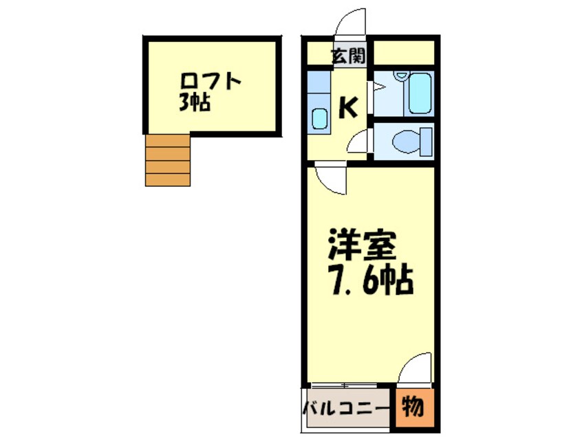 間取図 テルコーポ