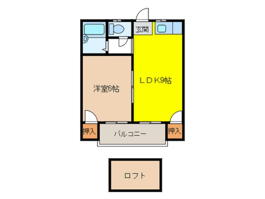 間取図 アメニティハウス95