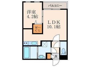 間取図 グランドプレミアム三萩野