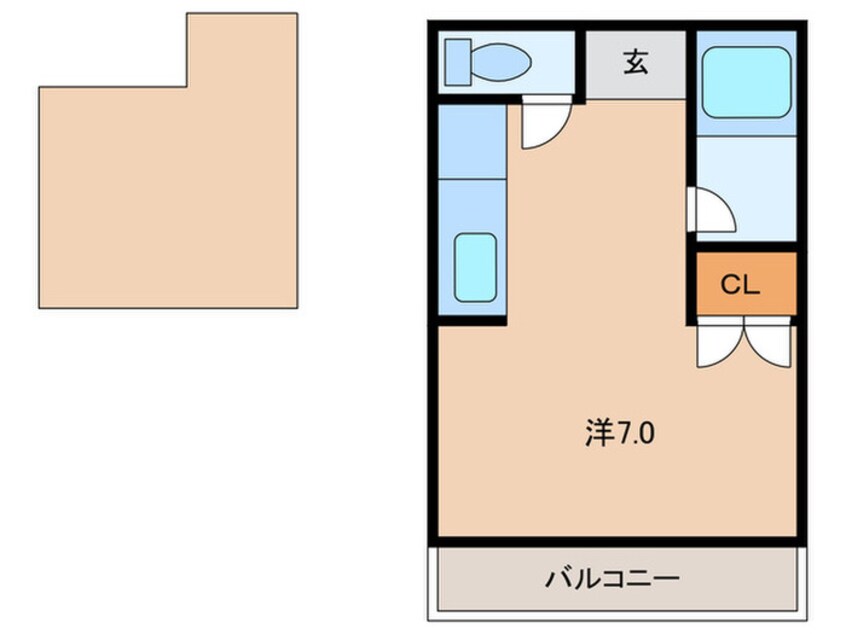 間取図 サンコーポ新宮