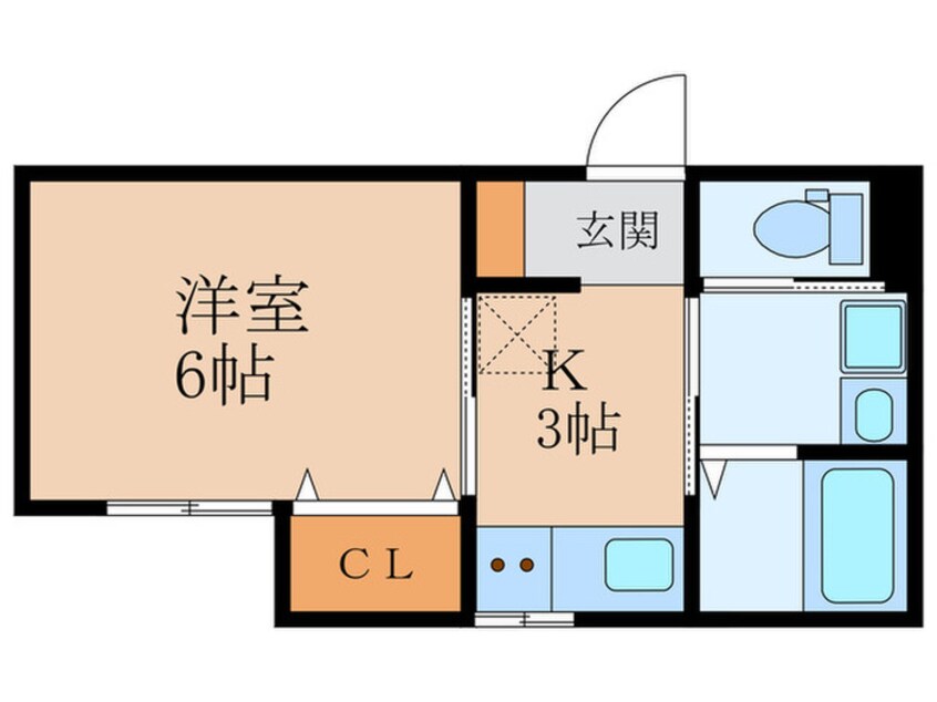 間取図 アイビスＢ棟