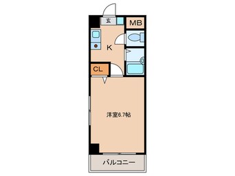 間取図 ラ・ベレッツァ浄水通り
