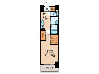 間取図 ウイングス穴生