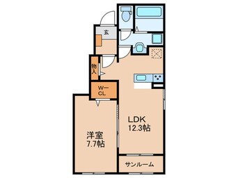 間取図 仮)アルフォンソ