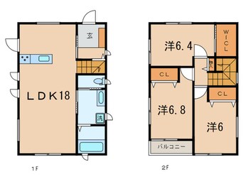 間取図 クルーズ・リアン５号棟