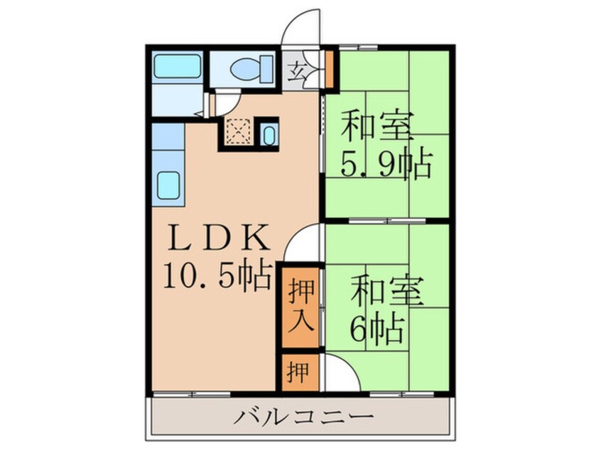 間取図 タウニーズ