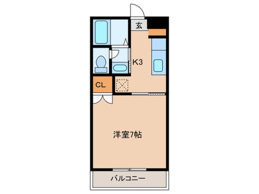 間取図 エスポワール２１