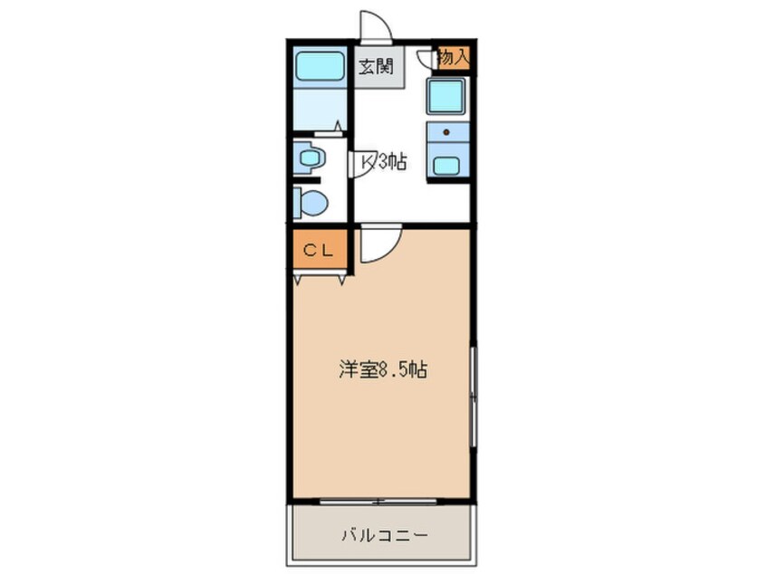 間取図 ウェステリア飯倉