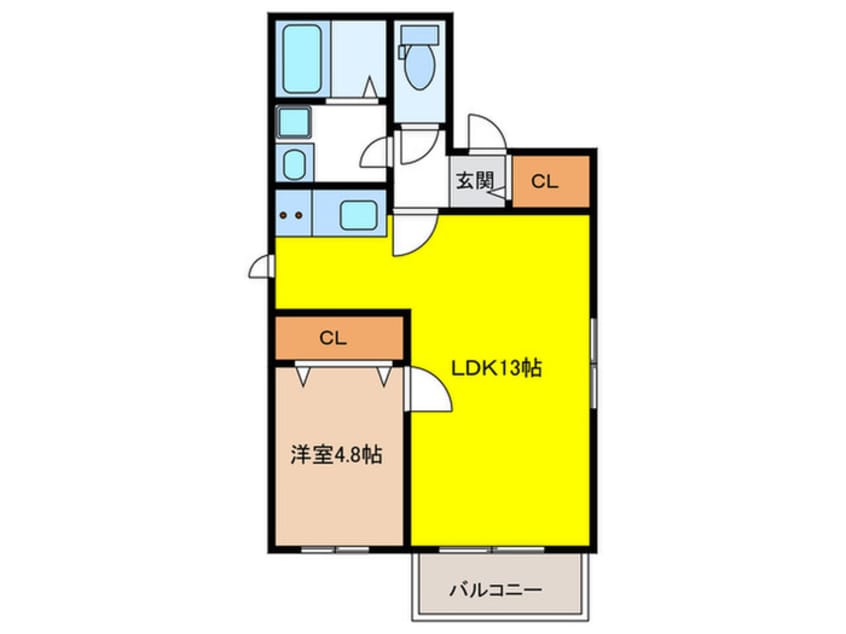 間取図 クルトNob博多南