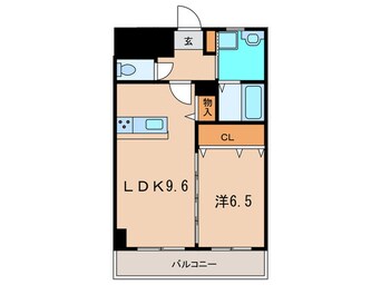 間取図 ブライトハーツ門司駅前通り