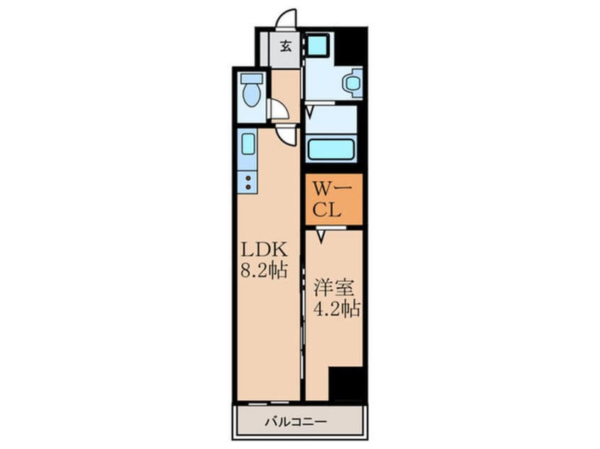 間取図 LIFEFIELD諸岡Ⅱ