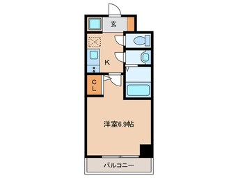 間取図 エーデルⅡ周船寺