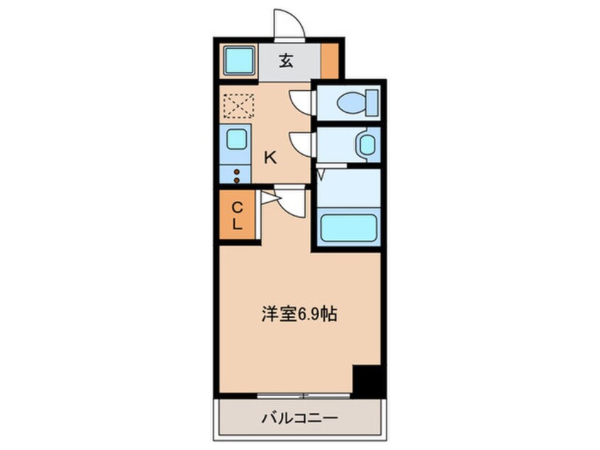 間取図 エーデルⅡ周船寺