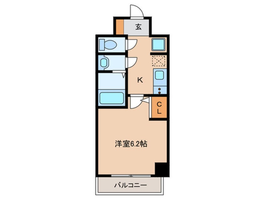 間取図 エーデルⅡ周船寺