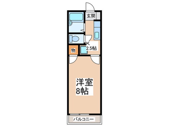 間取り図 コートヒルズ二日市北