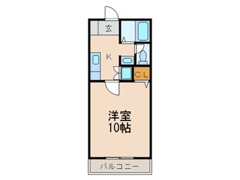 間取図 ソレイユ博多駅南