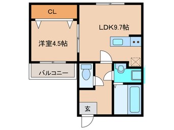 間取図 ラグナ和白