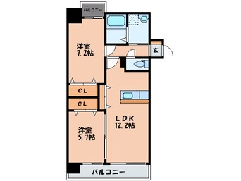 間取図 レジェンド砂津