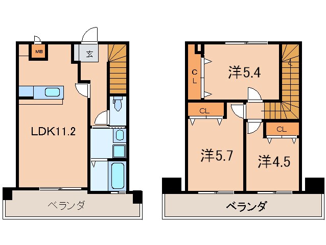 間取り図 レジェンド砂津