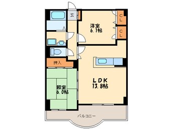 間取図 ジュノーパレス