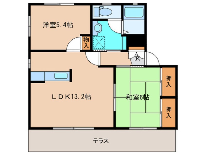 間取図 サンハイム