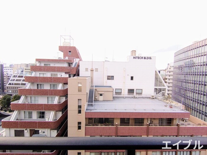 室内からの展望 ｴﾝｸﾚｽﾄ博多駅前Ⅲ（1107）