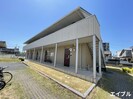 オリーヴァ東櫛原　A棟の外観