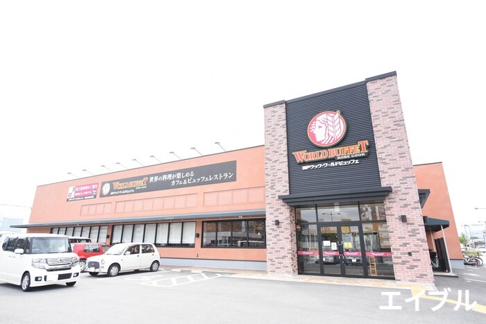 神戸クック・ワールドビュッフェ 久留米店(その他飲食（ファミレスなど）)まで450m オリーヴァ東櫛原　A棟