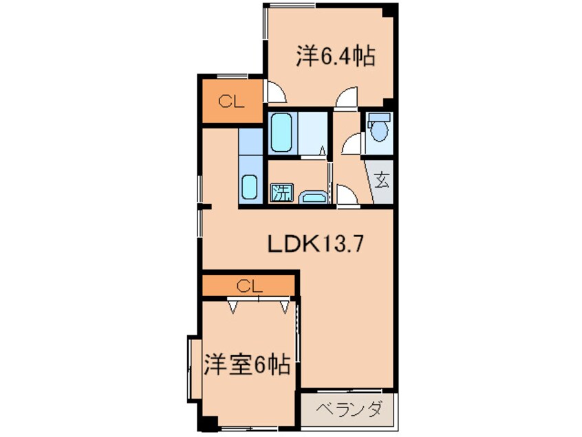 間取図 フラワースポット