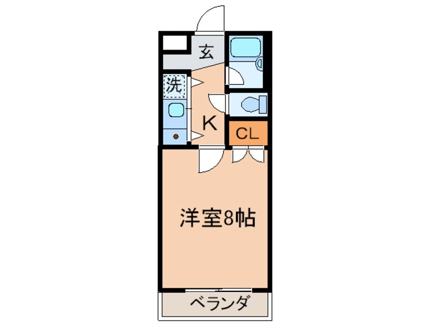 間取図 アルシュ八幡東