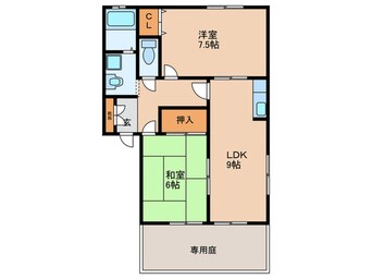 間取図 エスポワール宮島