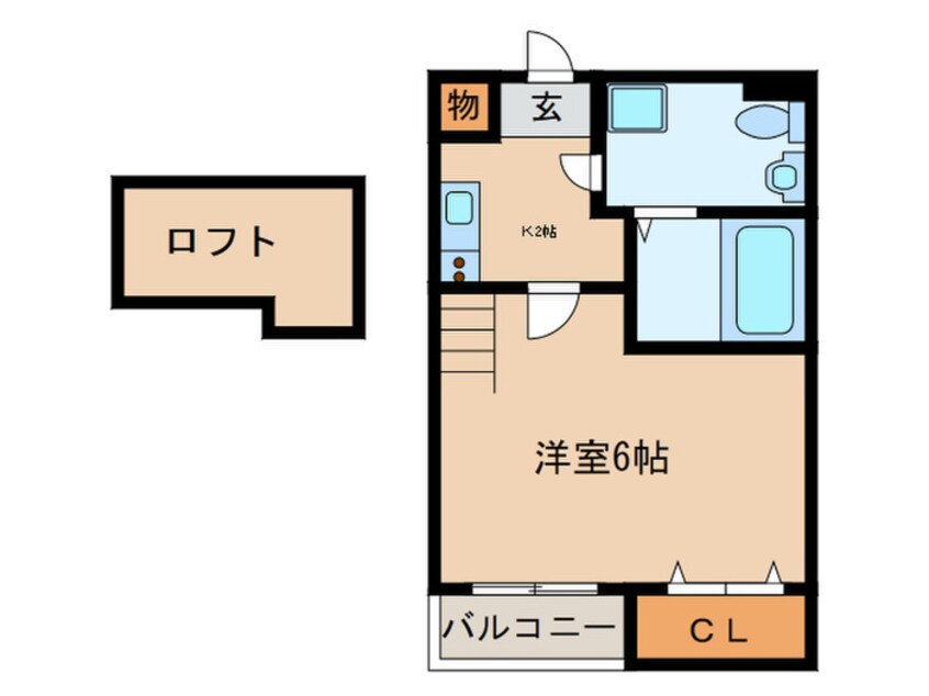 間取図 スマイルグラート吉塚