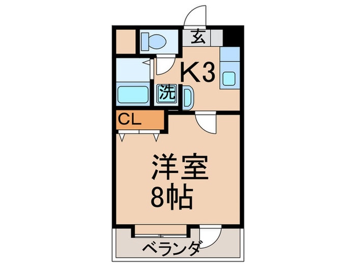 間取り図 ﾆｭｰｻﾝﾘﾊﾞｰ８番館