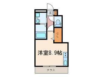 間取図 エスペランサ祇園原町