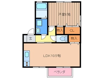 間取図 リビングタウン ＹＯＵＴＨ Ａ棟