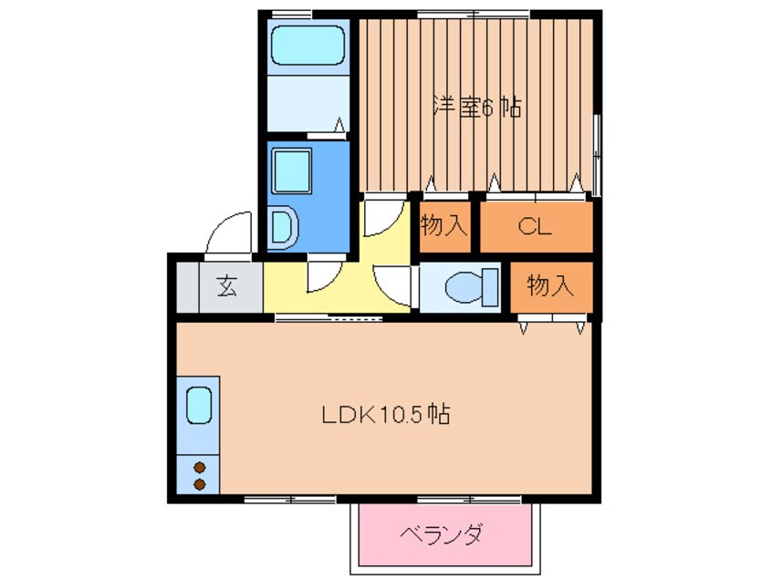 間取図 リビングタウン ＹＯＵＴＨ Ａ棟