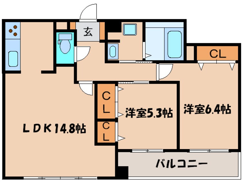 間取図 アルカス西公園