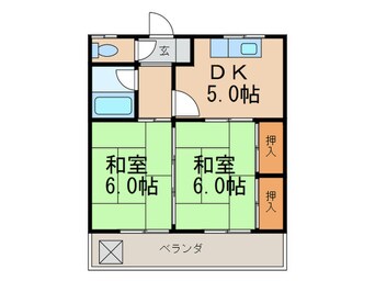 間取図 プレテ志免