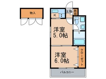 間取図 エステートモア平尾センティモ