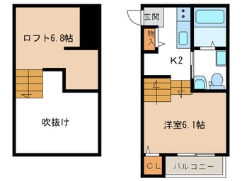 間取図 Ｔ．Ａ次郎丸4丁目ⅢＡ棟