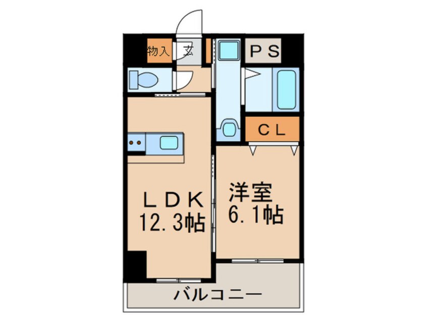 間取図 サンビーム東比恵