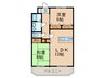 フォルトアークⅡ 2LDKの間取り