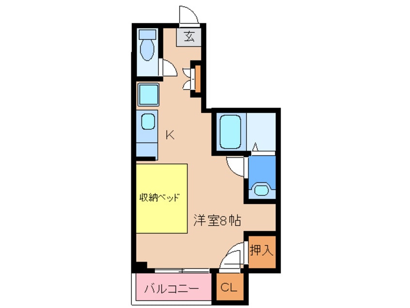 間取図 サンシャイン和白