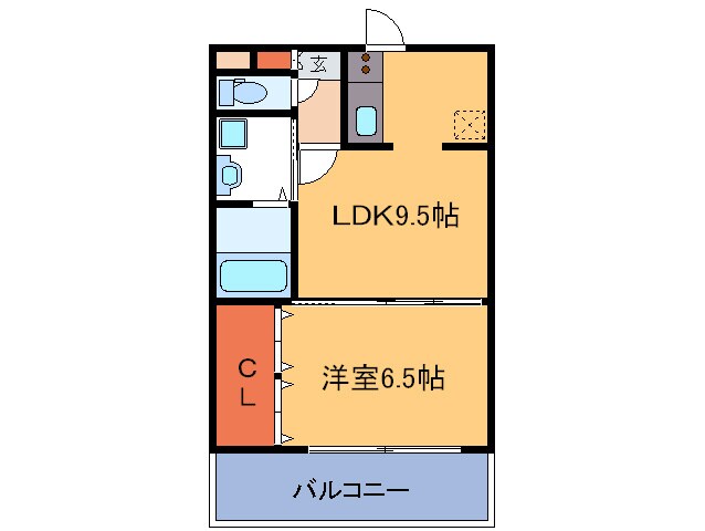間取り図 レジディア天神