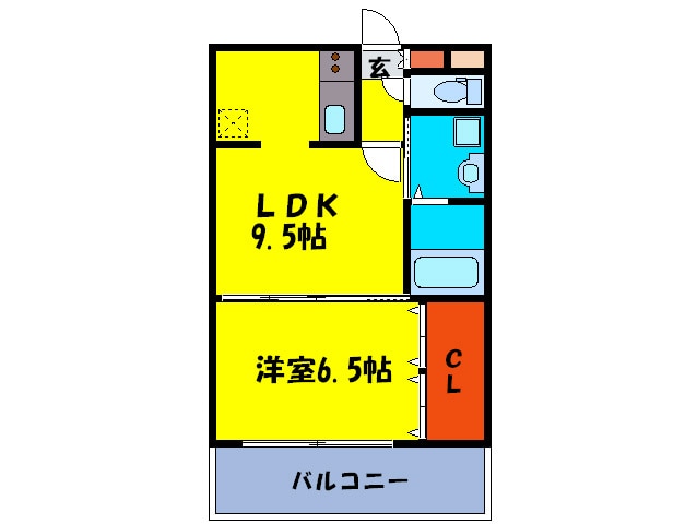 間取り図 レジディア天神