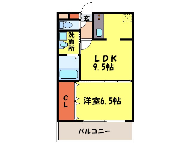 間取り図 レジディア天神