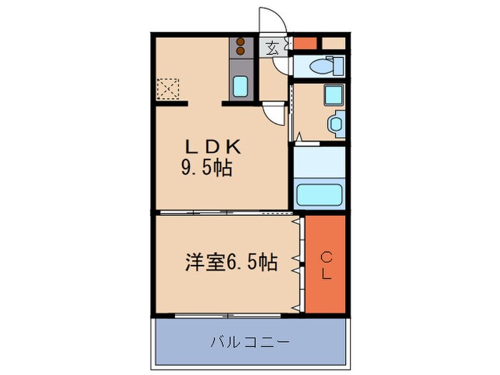 間取り図 レジディア天神