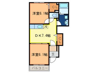 間取図 イル・パラッツオモデルノＢ